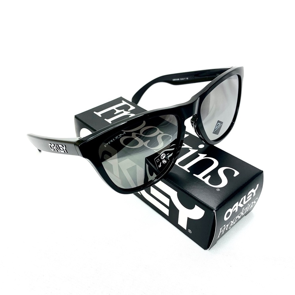 Oakley Prizm Frogskins Polished Black Frame